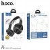 Наушники Bluetooth HOCO Foldable headphones DW01 полноразмерные складные черные