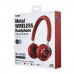 Наушники Bluetooth REMAX RB-620HB Wireless Stereo Headphone до 18 часов красные