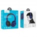Наушники беспроводные полноразмерные HOCO Art sount BT headset W33 синие