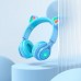 Наушники HOCO Cat ear kids BT headphones W39 розовые с ушками