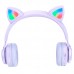Наушники детские HOCO Cat ear kids BT headphones W39 голубые