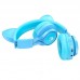 Наушники детские HOCO Cat ear kids BT headphones W39 голубые