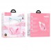 Наушники беспроводные с ушками HOCO Cat ears BT headphones W42 бело розовые