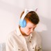 Наушники беспроводные с ушками HOCO Cat ears BT headphones W42 бело розовые