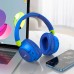 Наушники HOCO Adventure BT headphones W43 синие до 25 часов