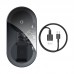 Зарядка беспроводная BASEUS Simple 2-в-1 Pro Edition For Phones + Pod 15W (WXJK-C01) прозрачная