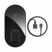 Зарядка беспроводная BASEUS Simple 2-в-1 Pro Edition For Phones + Pod 15W (WXJK-C01) прозрачная