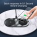 Зарядка Qi BASEUS Simple 2in1 Wireless Charger Pro Edition For Phones+Pod 15W (WXJK-C02) белая