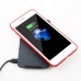 Приемник Qi BASEUS Microfiber Wireless Charging Receiver (For iPhone) 1A черный