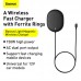 Зарядка беспроводная BASEUS Light Magnetic Wireless Charger набор для IPhone 12 15W (WXQJ-02) белая