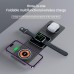 Зарядка Qi 3in1 Foldable Magnetic Wireless Charger XYJ X8 для 3 гаджетов Phone Apple Watch AirPods