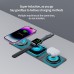 Зарядка Qi 3in1 Foldable Magnetic Wireless Charger XYJ X8 для 3 гаджетов Phone Apple Watch AirPods