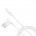 Кабель угловой HOCO lightning L Shape 1.2m UPL11 белый for Apple