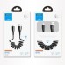 Кабель JOYROOM Lightning Nylon Waller Series Spring S-M391 |1.2m, 2.4A|