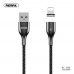 Кабель магнитный REMAX RC-158i Lightning Magnets Series 1 метр отделяемый коннектор черный