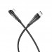 Кабель Hoco U84 Rally Type-C to Lightning 120 cm 3A PD 18W black