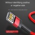 Кабель двусторонний BASEUS Lightning Cafule (special edition) (CALKLF-GG1) черно серый