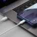 Кабель Baseus Type-C to Lightning Simple Wisdom Cable Kit набор 2 штуки 1.2m (TZCATLZJ-02)