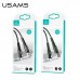 Кабель USAMS Lightning Smart Power Off Cable Raydan Series US-SJ470 |2m, 2.4A|