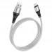Кабель HOCO Lightning Excellent charging data cable X50 усиленная оплетка черный