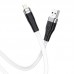 Кабель силиконовый эластичный HOCO X53 Lightning Angel silicone charging 1 метр черный
