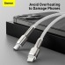 Кабель с металлическими штекерами BASEUS Type-C to Lightning Metal 2 метра 20W (CATLJK-B01)