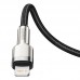 Кабель металлические штекеры BASEUS Type-C to Lightning Metal Data Cable 2м (CATLJK-B02)