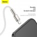 Кабель BASEUS Lightning Cafule Series Metal Data Cable 2 метра 2.4A (CALJK-B01) черный