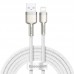 Кабель BASEUS Lightning Cafule Series Metal Data Cable |2M, 2.4A| (CALJK-B02)