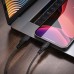 Кабель HOCO Lightning Airy silicone charging data cable X58 1m black