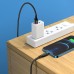 Кабель HOCO Lightning Extreme charging data cable S51 с дисплеем 1.2m синий