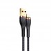 Кабель USAMS Lightning Aluminum Alloy Charging & Data Cable US-SJ487 U64 1.2m белый