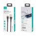 Кабель усиленный USAMS US-SJ487 U64 Lightning Aluminum Alloy Cable 1.2m белый