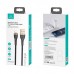 Кабель USAMS Lightning Aluminum Alloy Charging & Data Cable US-SJ487 U64 1.2m белый