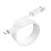 Кабель силиконовый BOROFONE BX55 Lightning Harmony silicone charging data cable 1м черный