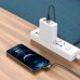Кабель HOCO Lightning Orbit charging data cable U100 120см красный