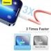 Кабель BASEUS Type-C to Lightning Dynamic Series 2 метра усиленный (CALD000107) оранжевый