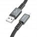 Кабель HOCO Lightning Strength charging data cable X85 |1m, 2.4A|