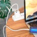 Кабель HOCO Type-C to Lightning Strength PD charging data cable X85 1 метр белый
