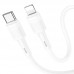 Кабель HOCO X83 - Type-C to Lightning - Victory PD charging data cable черный