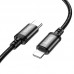 Кабель HOCO Type-C to Lightning Radiance  charging data cable X91  3 метра черный