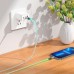 Кабель прозрачный светящийся HOCO U112 Shine Type-C to Lightning серый
