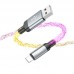 Кабель с RGB подсветкой Hoco U112 Shine USB to Lightning