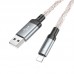 Кабель с RGB подсветкой Hoco U112 Shine USB to Lightning