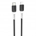 Кабель силиконовый HOCO Type-C to lightning silicone charging data cable X82 черный