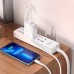 Кабель силиконовый HOCO Lightning Crystal color silicone charging data cable X97 белый