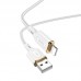 Кабель HOCO X95 Goldentop - USB - Lightning charging data cable 1m белый