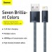 Кабель Baseus Dynamic Series USB-A to Lightning Cable CALD000516 2 метра темно серый