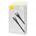 Кабель Baseus Lightning Glimmer Series 1 метр черный CADH000201