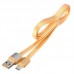 Кабель Micro USB REMAX Platinum RC-044m желтый